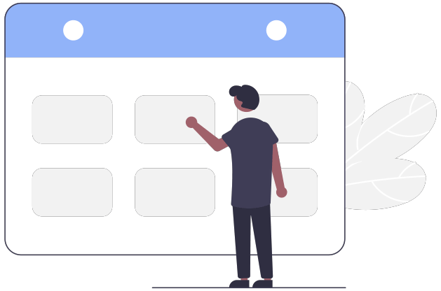 Use the app to see our tutors’ availability in real time